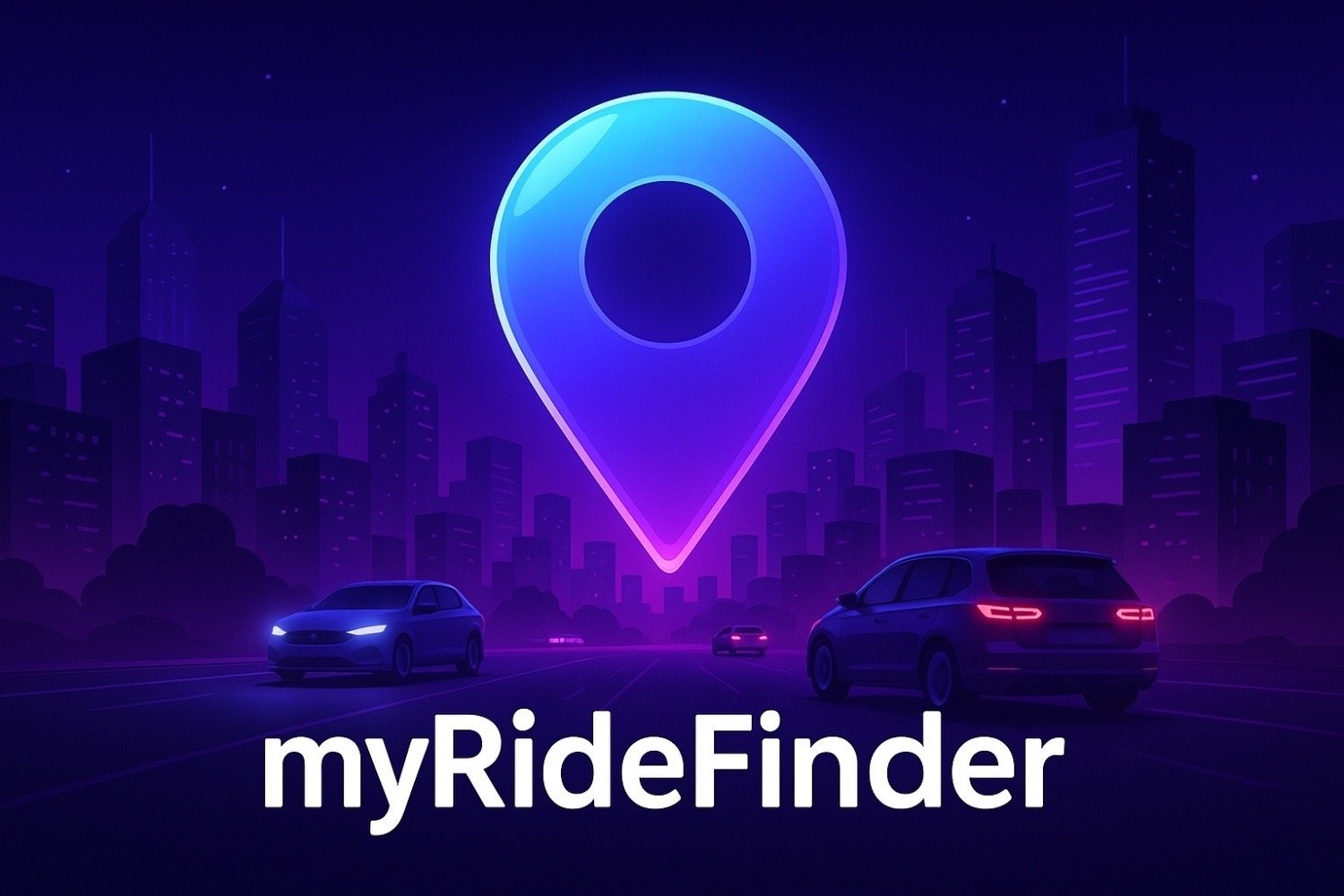 myRideFinder promo graphic